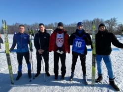 2 место в лично-командном первенстве по лыжным гонкам