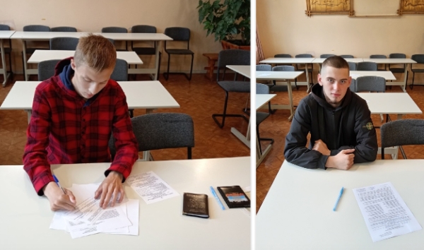 Наши первые абитуриенты