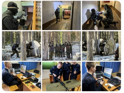 В рамках учебных сборов курсанты группы 41‑ВП прошли комплексную подготовку.