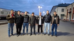 Курсанты-первокурсники примут участие в торжественном посвящении на Дворцовой площади в Санкт-Петербурге