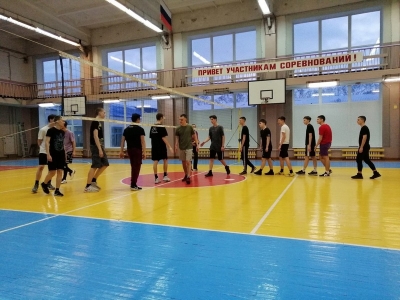 Лучшие волейболисты Котласского филиала