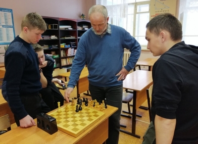 Шахматный турнир среди обучающихся